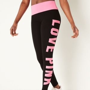 Love Pink Leggings XL